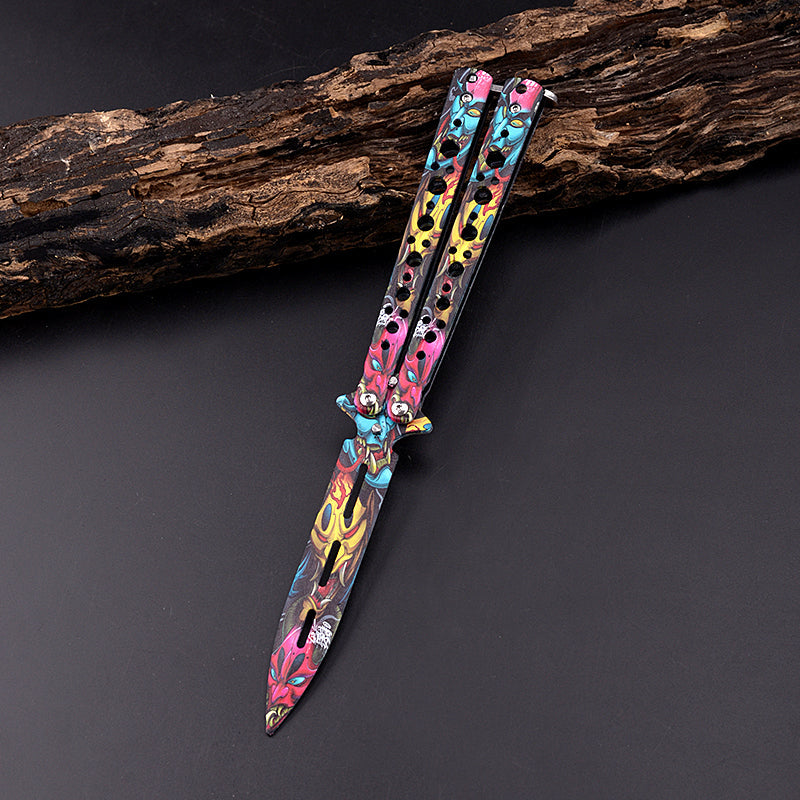 Double-Pointed Butterfly Knife Trainer