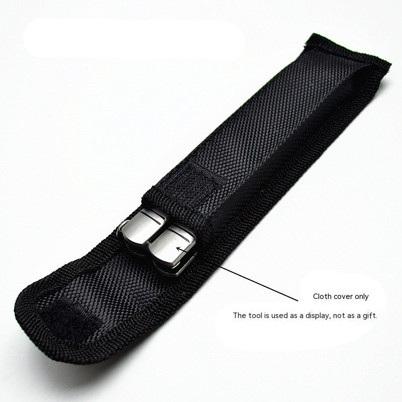 butterfly knife sleeve cloth nylon black - winged edge - ada, kent county, michigan, united states of america, USA