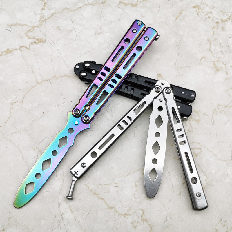 Dull Butterfly Knife Balisong Trainer – Winged Edge Butterfly Knives &  Balisong Trainers