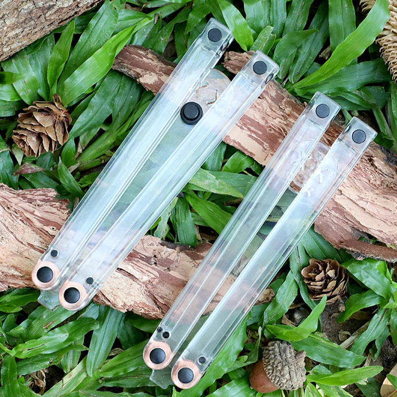 XDYY Jellyfish Balisong Butterfly Knife Trainer / - Winged Edge - XDYY