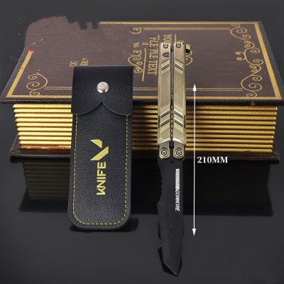 Valorant RGX Butterfly Knife Trainer / Serrated Sand - Winged Edge - Winged Edge