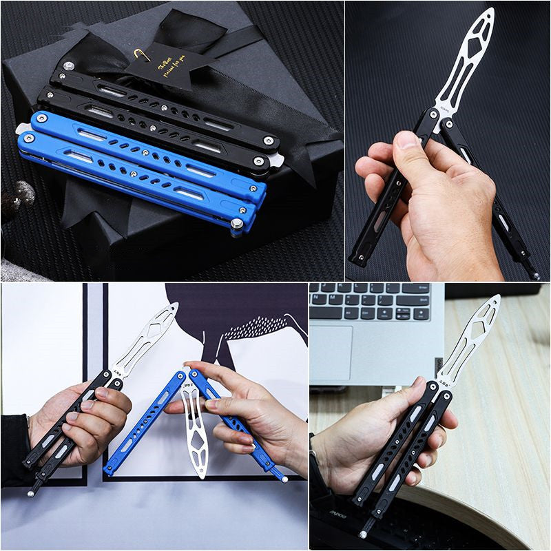 Blade Spin Butterfly Knife Thrower Trainer / - Winged Edge - Winged Edge