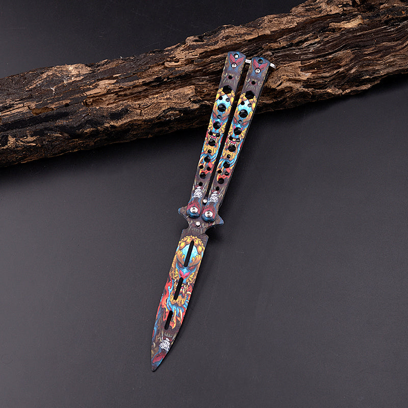 Double-Pointed Butterfly Knife Trainer