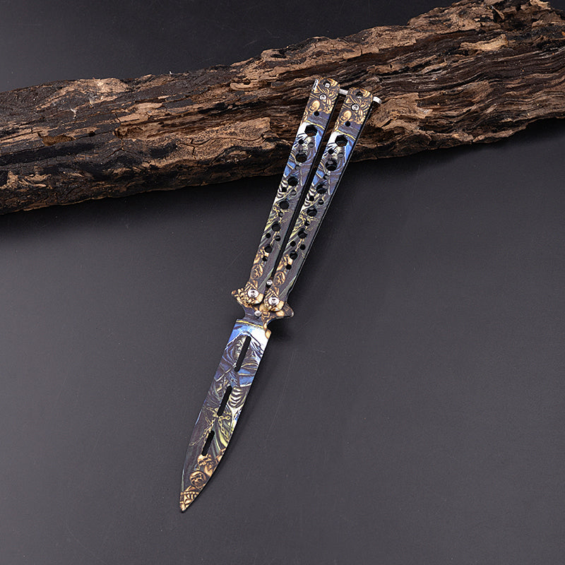 Double-Pointed Butterfly Knife Trainer