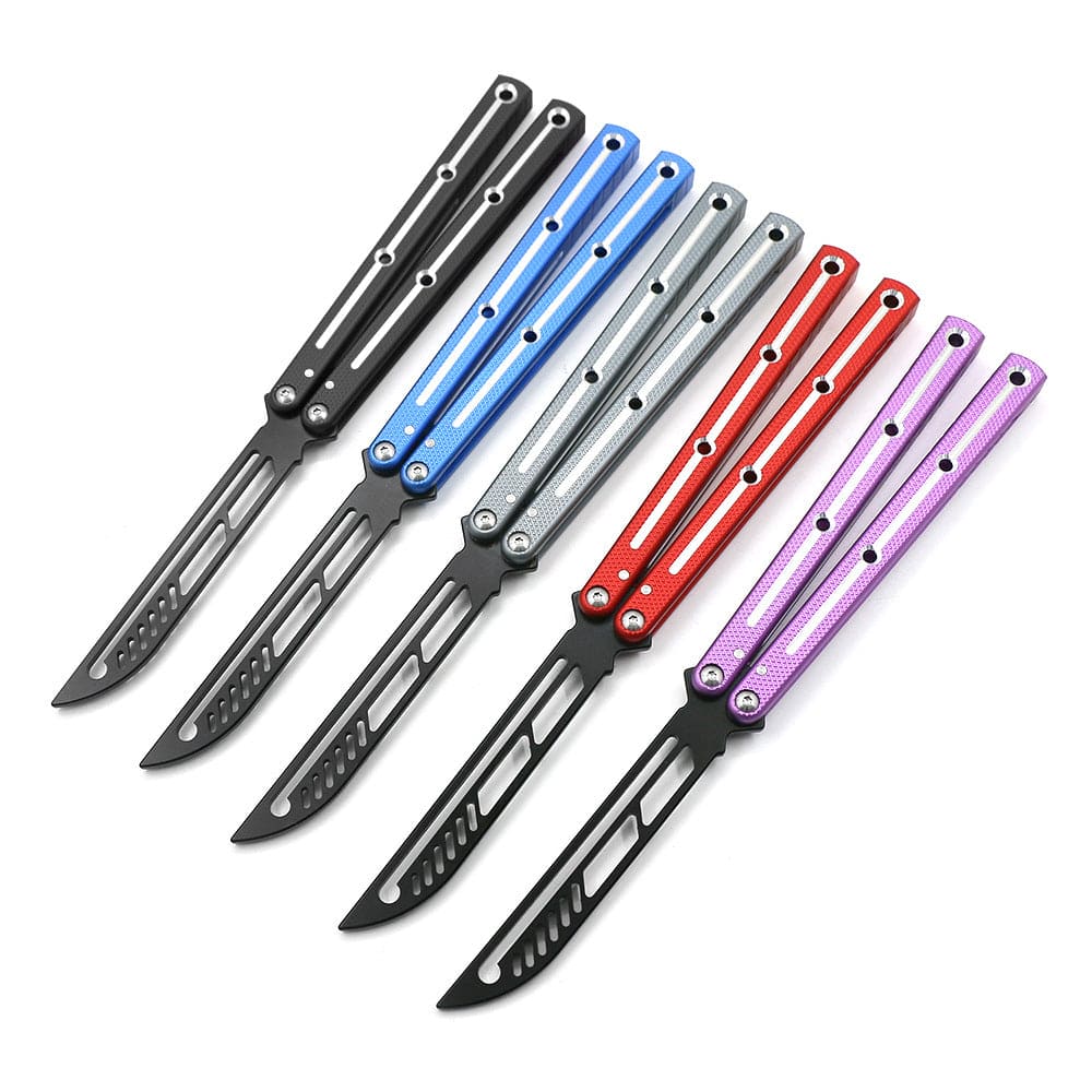 Baliplus Krake Raken (Kraken) V3 Balisong Butterfly Knife Trainer Clone / - Winged Edge - Winged Edge