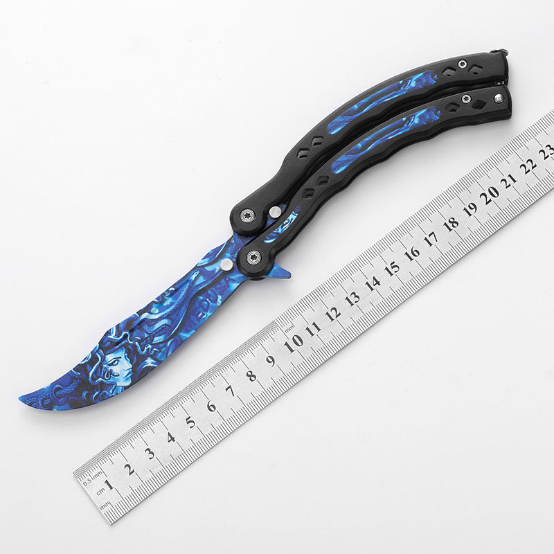 CS:GO Butterfly Knife Trainer / Sapphire Blue - Winged Edge - Winged Edge