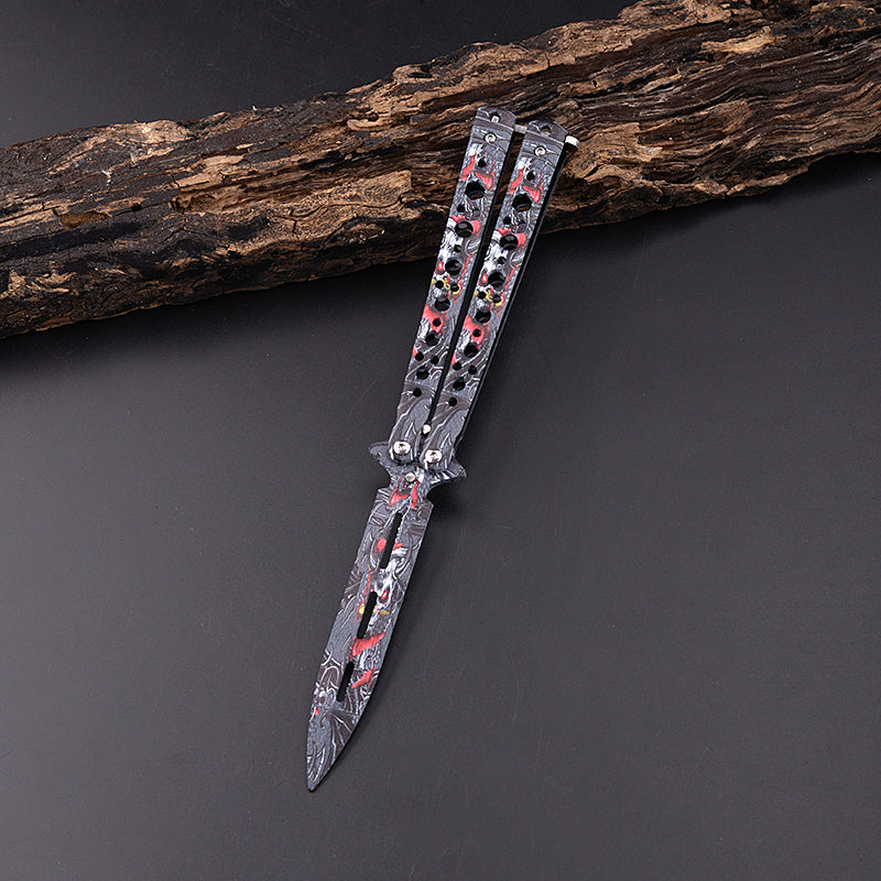 Double-Pointed Butterfly Knife Trainer