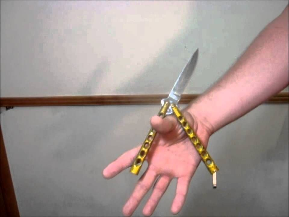 butterfly knife trainer balisong tricks