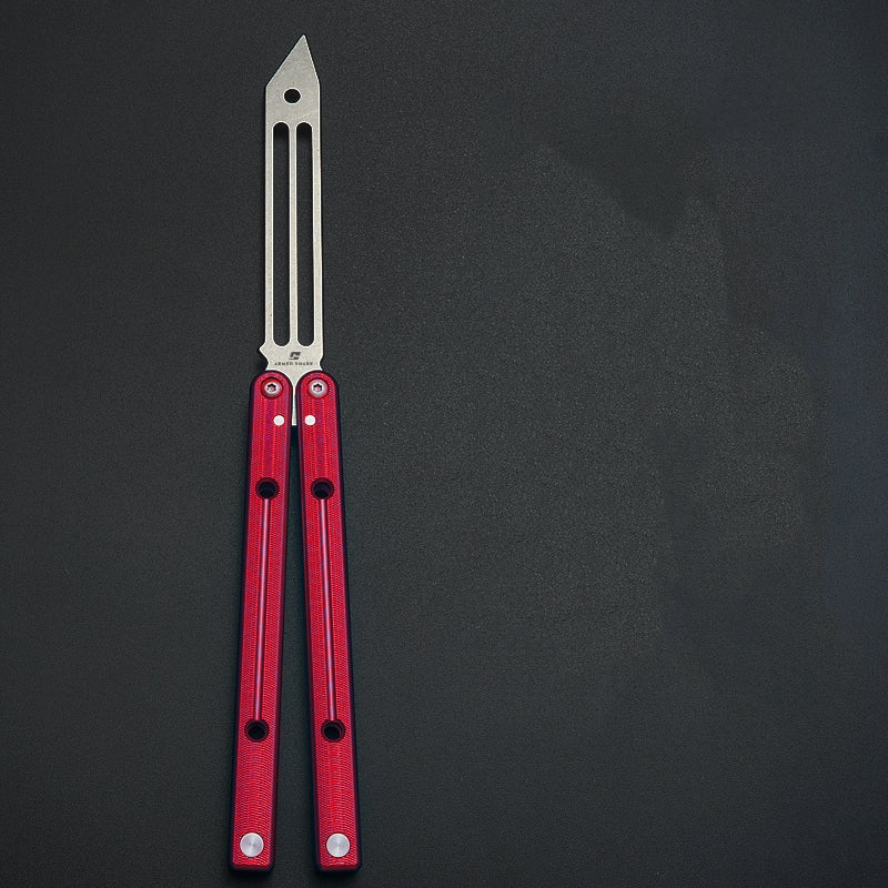 Squid Industries Squid Trainer V4 Balisong Butterfly Trainer – Winged Edge  Butterfly Knives & Balisong Trainers