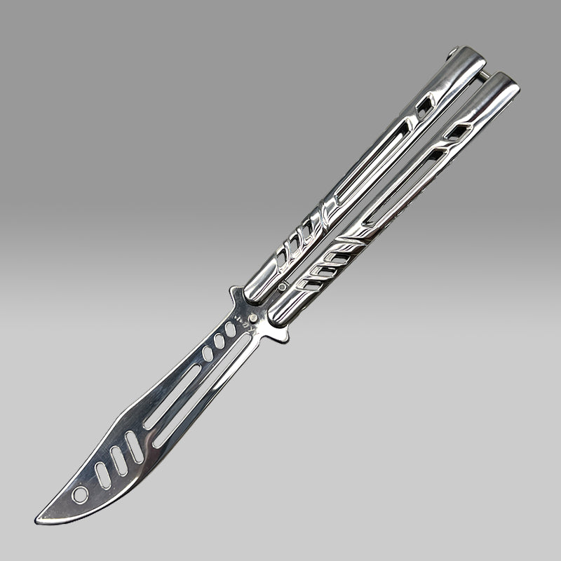 XDYY Fashion Balisong Butterfly Knife Trainer / Bowie - Winged Edge - XDYY