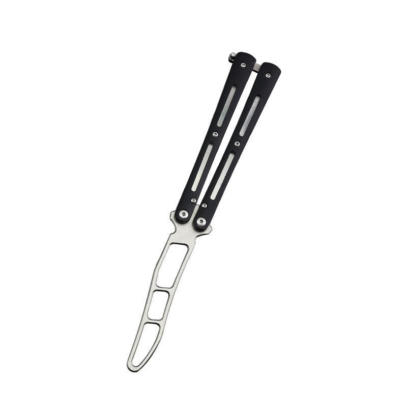 Butterfly Knife Trainer G10 Handle / Black - Winged Edge - Winged Edge