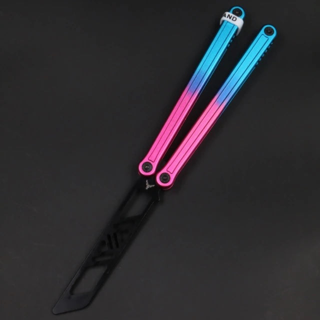 Glidr Arctic 2 Butterfly Knife Balisong Trainer Clone / - Winged Edge - XDYY