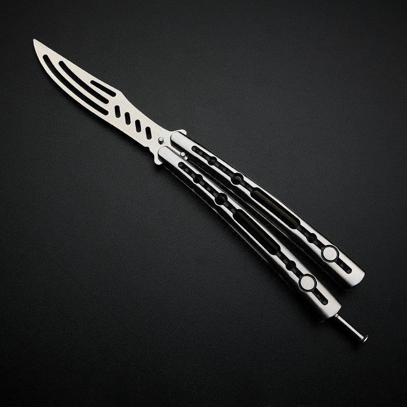 Armed Shark Thunderbird Butterfly Knife Trainer / Midnight Black - Winged Edge - Armed Shark