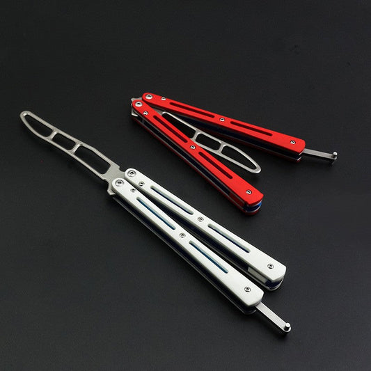 Butterfly Knife Trainer G10 Handle / - Winged Edge - Winged Edge