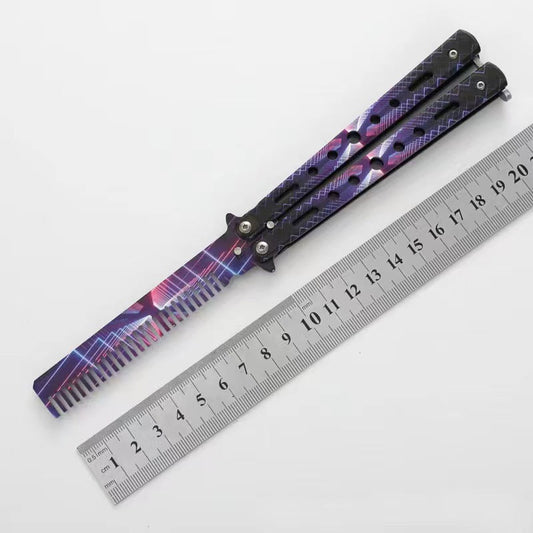 Comb Butterfly Knife Trainer / - Winged Edge - Winged Edge