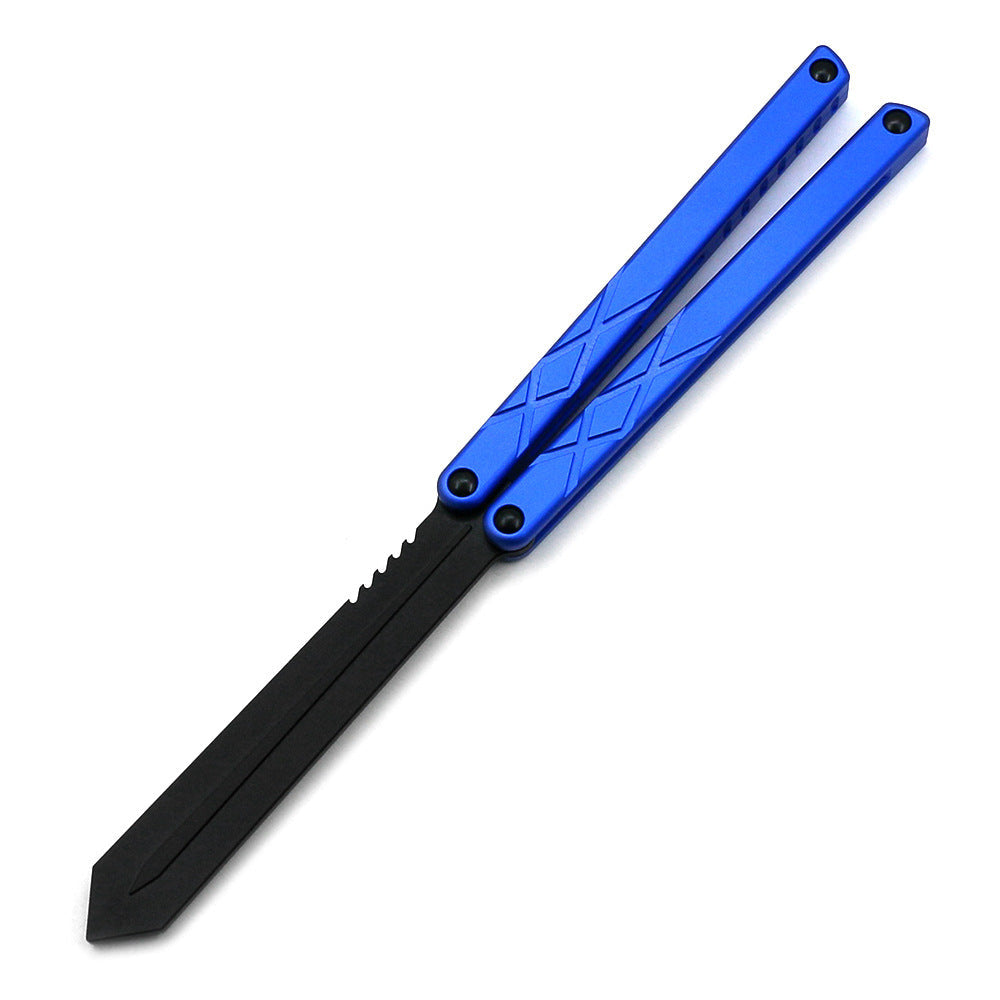 Aluminum Butterfly Knife Trainer - Winged Edge