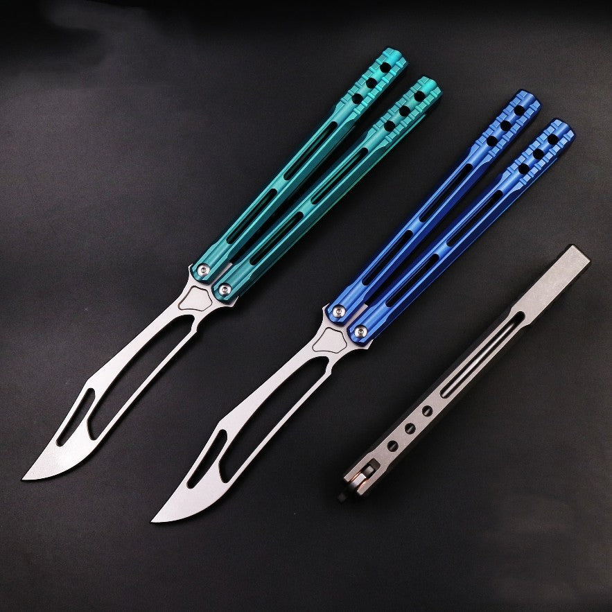 TheOne JK Orca Clone Butterfly Knife Trainer / - Winged Edge - TheOne