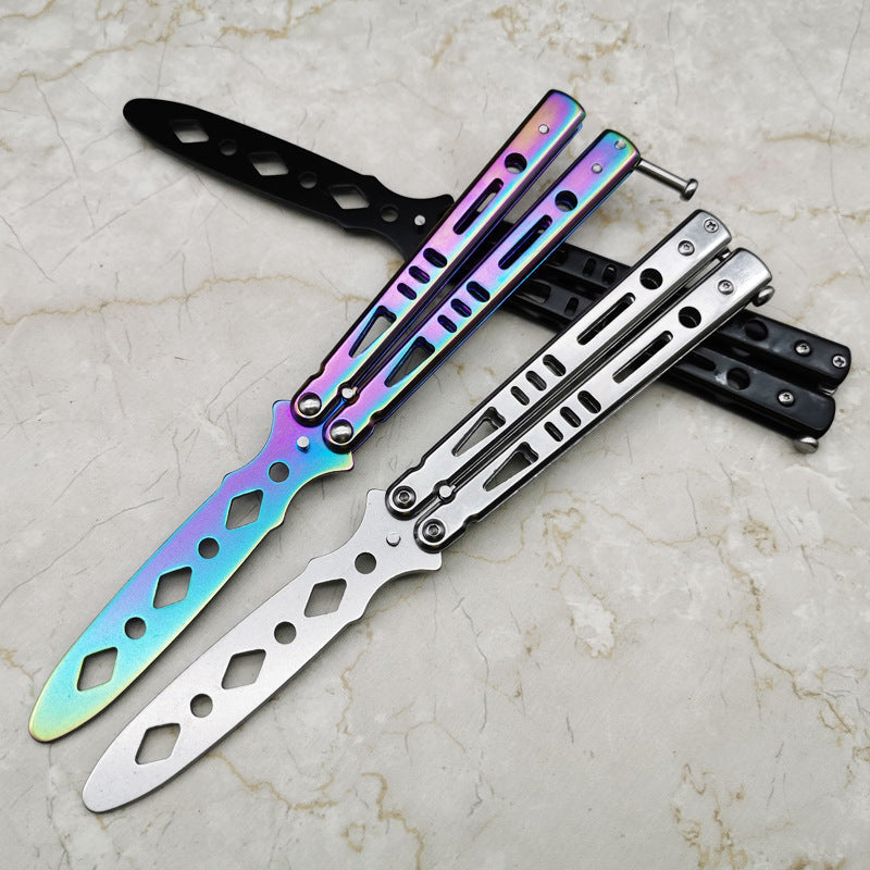 V10 Butterfly Arc Angel Butterfly Knife Trainer / - Winged Edge - Winged Edge